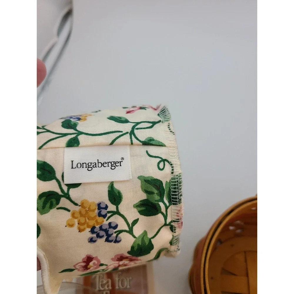 VTG 1999 Mothers Day Tea for Two Basket by Longaberger